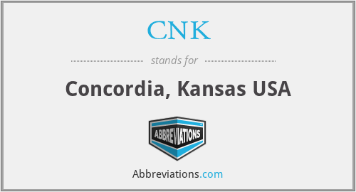 CNK - Concordia, Kansas USA