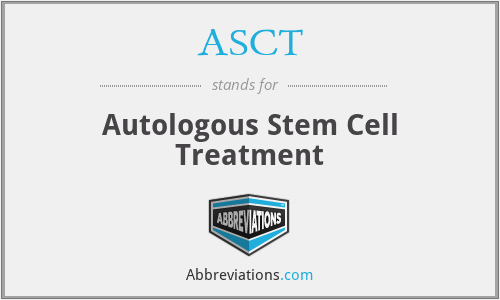 ASCT - Autologous Stem Cell Treatment