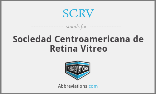 SCRV - Sociedad Centroamericana de Retina Vitreo