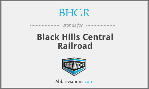 BHCR - Black Hills Central Railroad