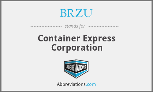 BRZU - Container Express Corporation