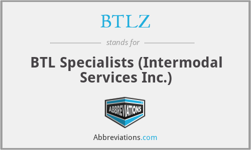 BTLZ - BTL Specialists (Intermodal Services Inc.)