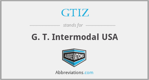 GTIZ - G. T. Intermodal USA
