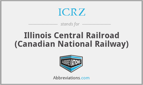 ICRZ - Illinois Central Railroad (Canadian National Railway)