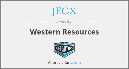JECX - Western Resources