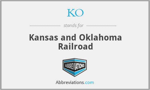 KO - Kansas and Oklahoma Railroad