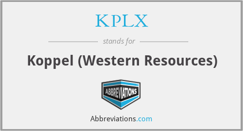 KPLX - Koppel (Western Resources)