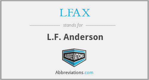 LFAX - L.F. Anderson