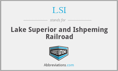 LSI - Lake Superior and Ishpeming Railroad