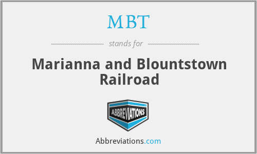 MBT - Marianna and Blountstown Railroad