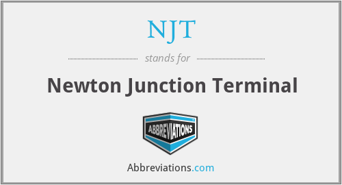 NJT - Newton Junction Terminal
