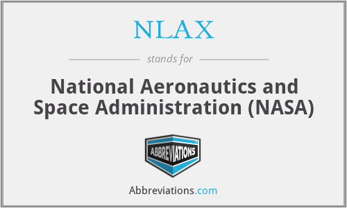 NLAX - National Aeronautics and Space Administration (NASA)