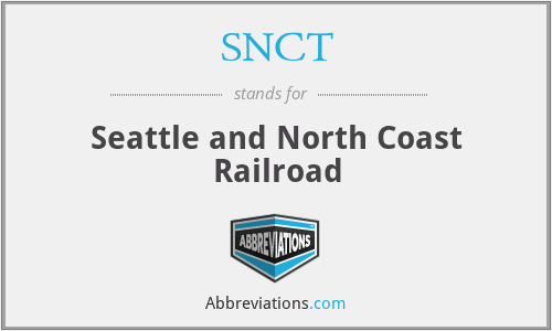 SNCT - Seattle and North Coast Railroad