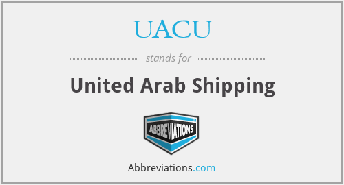 UACU - United Arab Shipping
