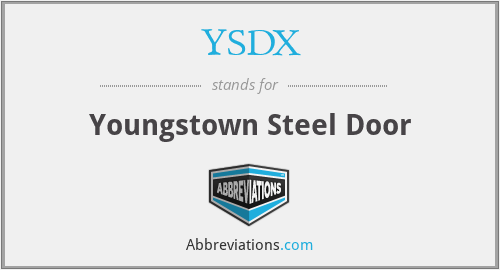 YSDX - Youngstown Steel Door
