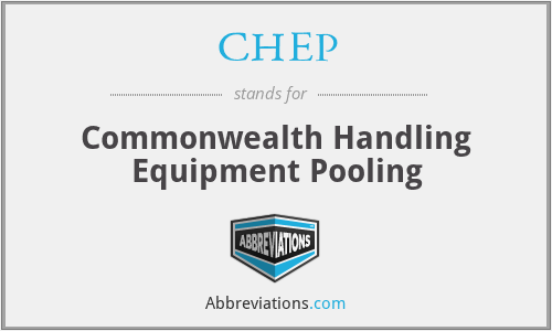 CHEP - Commonwealth Handling Equipment Pooling