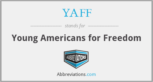 YAFF - Young Americans for Freedom