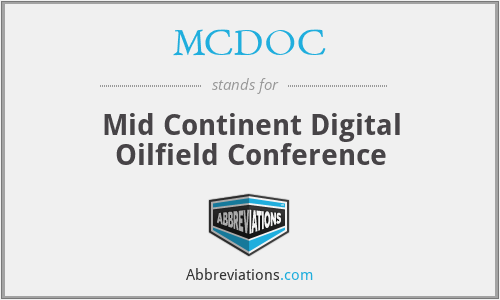 MCDOC - Mid Continent Digital Oilfield Conference