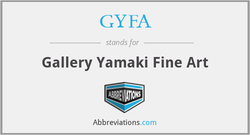 GYFA - Gallery Yamaki Fine Art