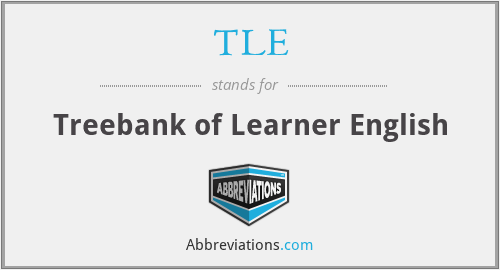 TLE - Treebank of Learner English