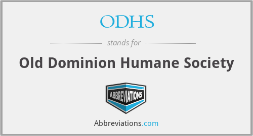 ODHS - Old Dominion Humane Society