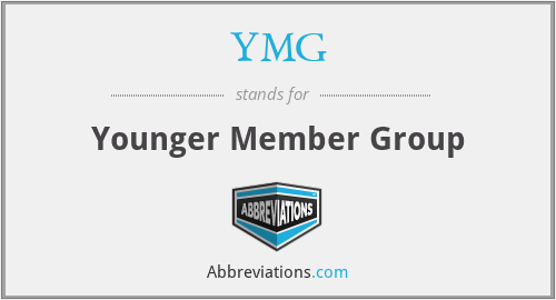 YMG - Younger Member Group