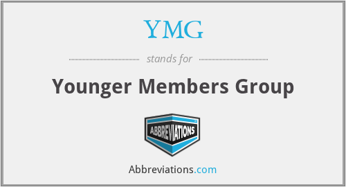 YMG - Younger Members Group