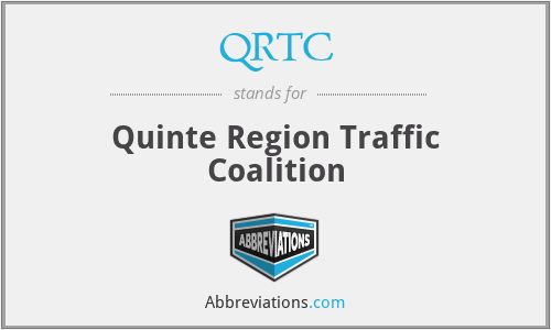 QRTC - Quinte Region Traffic Coalition
