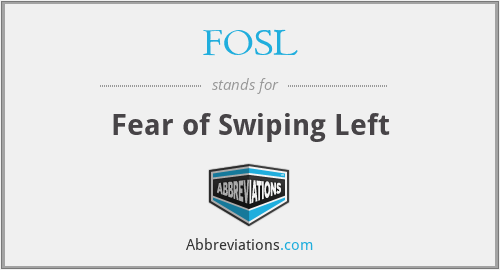 FOSL - Fear of Swiping Left