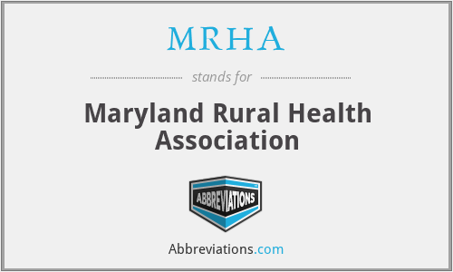 MRHA - Maryland Rural Health Association