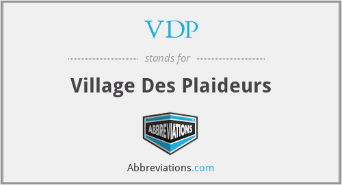VDP - Village Des Plaideurs