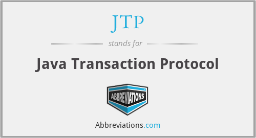 JTP - Java Transaction Protocol