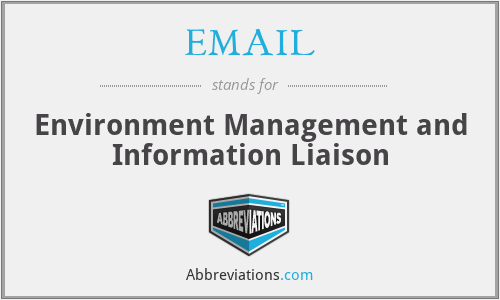 EMAIL - Environment Management and Information Liaison