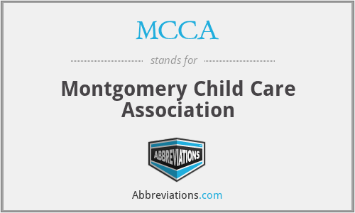 MCCA - Montgomery Child Care Association