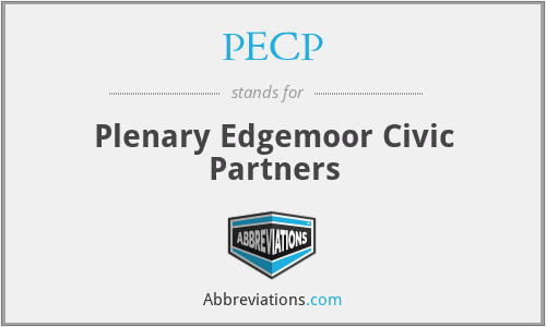 PECP - Plenary Edgemoor Civic Partners