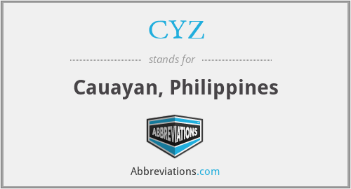 CYZ - Cauayan, Philippines