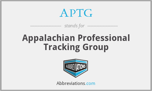 APTG - Appalachian Professional Tracking Group