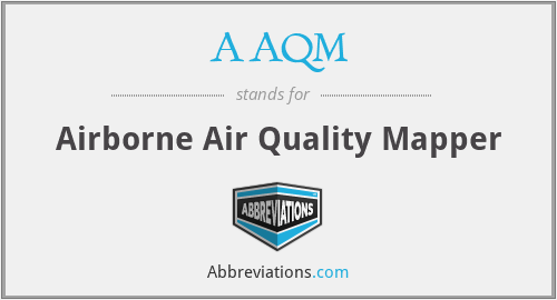 AAQM - Airborne Air Quality Mapper