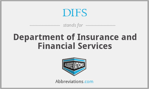 DIFS - Department of Insurance and Financial Services