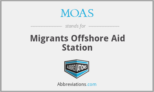 MOAS - Migrants Offshore Aid Station