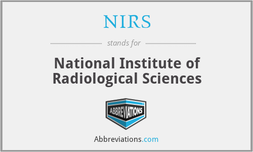 NIRS - National Institute of Radiological Sciences