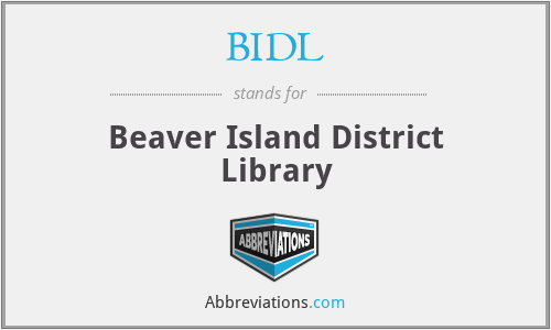 BIDL - Beaver Island District Library