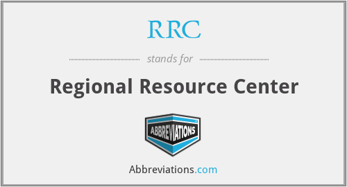 RRC - Regional Resource Center
