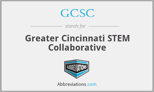 GCSC - Greater Cincinnati STEM Collaborative