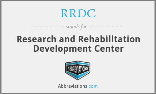 RRDC - Research and Rehabilitation Development Center