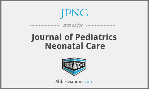 JPNC - Journal of Pediatrics Neonatal Care