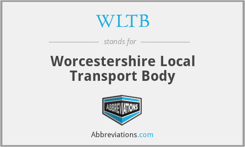 WLTB - Worcestershire Local Transport Body