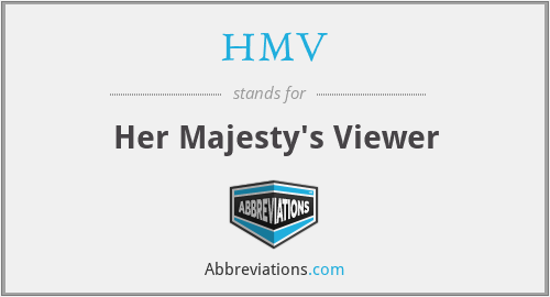 HMV - Her Majesty's Viewer