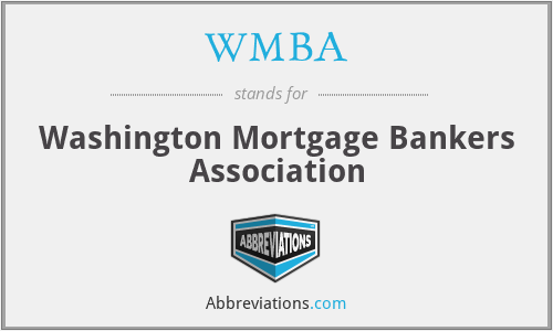 WMBA - Washington Mortgage Bankers Association