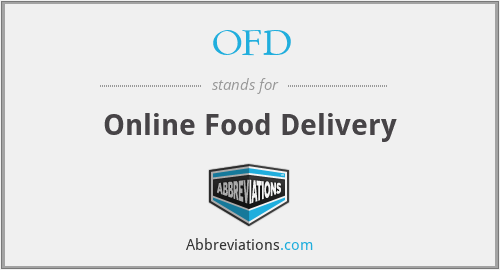 OFD - Online Food Delivery
